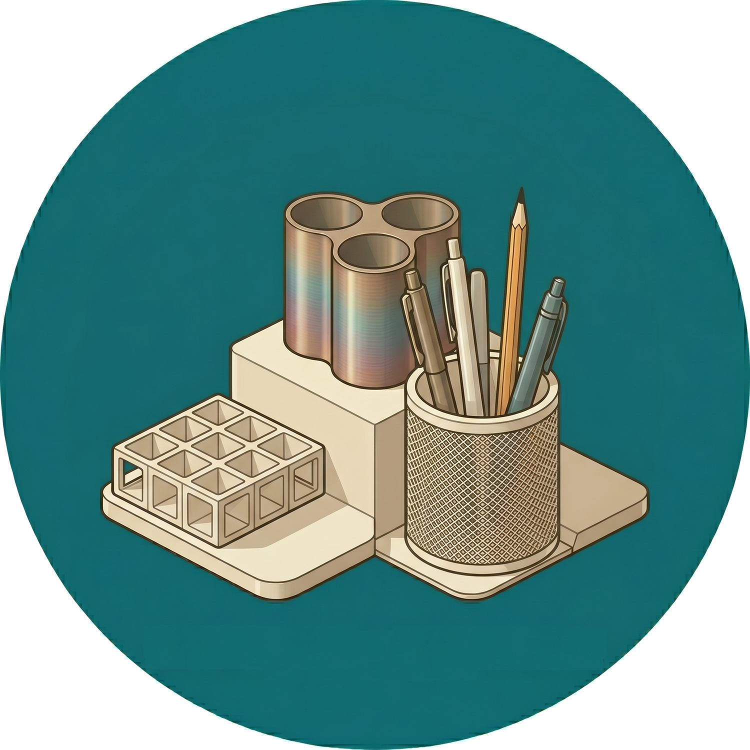 Sculptural Organizers