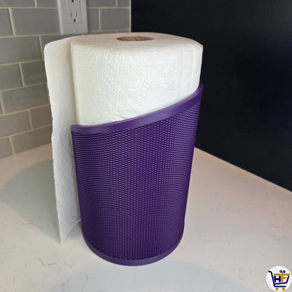 Woven Pillar | 9.5 inch 3D-Printed Bounty Holder – Modern Geometric Kitchen Boutique Decor