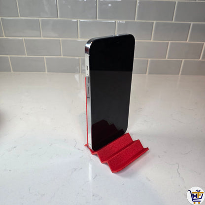"Omni-Angle" 5" Adjustable Tech Stand – Multi-Groove 3D-Printed Phone & E-Reader Dock