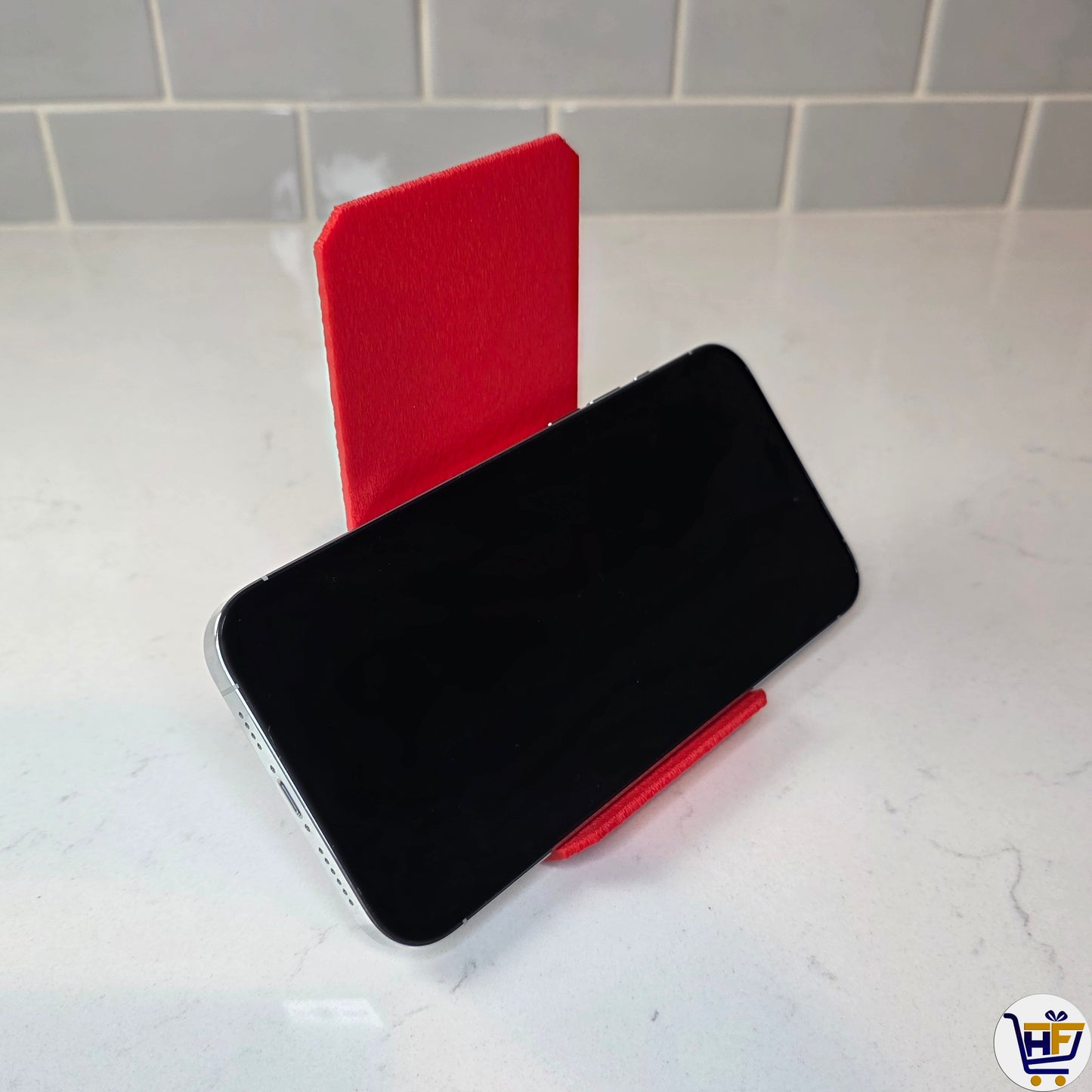 "Omni-Angle" 5" Adjustable Tech Stand – Multi-Groove 3D-Printed Phone & E-Reader Dock