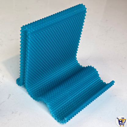 "Pixel Flow" 4" 3D-Printed Tech Stand – Textured Universal Phone & Accessory Stand
